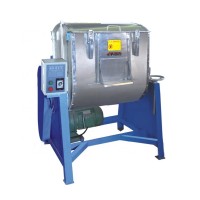 horizontal mixer machine for mixing plastic raw material color