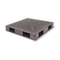 1100x1100 heavy duty double side stacking  plastic pallet