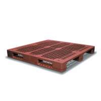 1400x1400  3 skids open large size open deck  plastic pallet